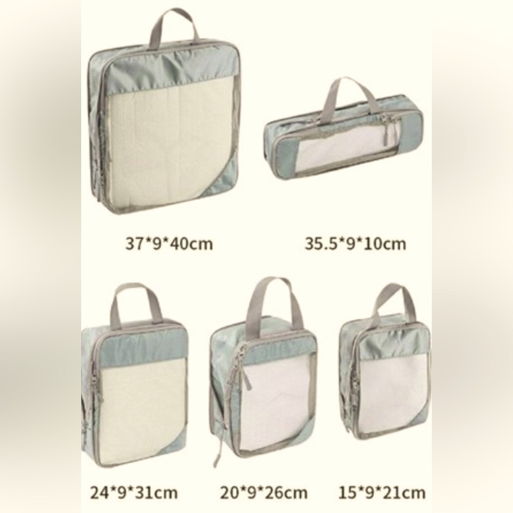 8Pc Packing Cubes for Suitcase (BNWOT)